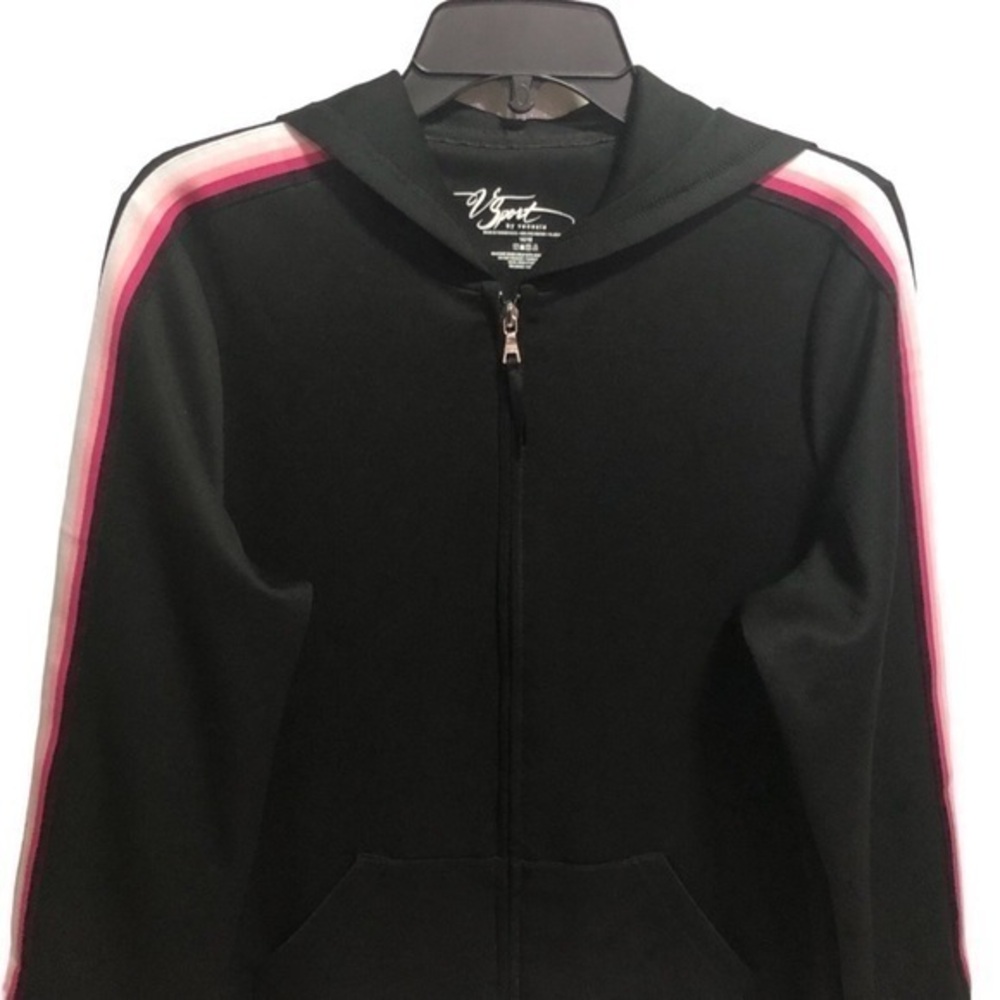 Venezia Hooded Zip Front Track Jacket